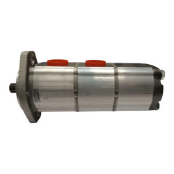 HYDRAULIC GEAR PUMP BOBCAT 325 328 331 334 6668699 6668698 242 MM TRIPLE